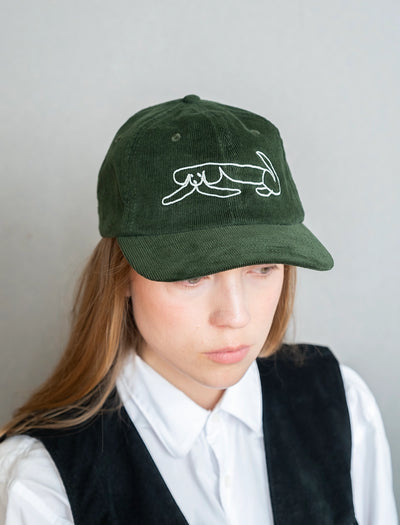 LOVIS CAP CORD GRÜN