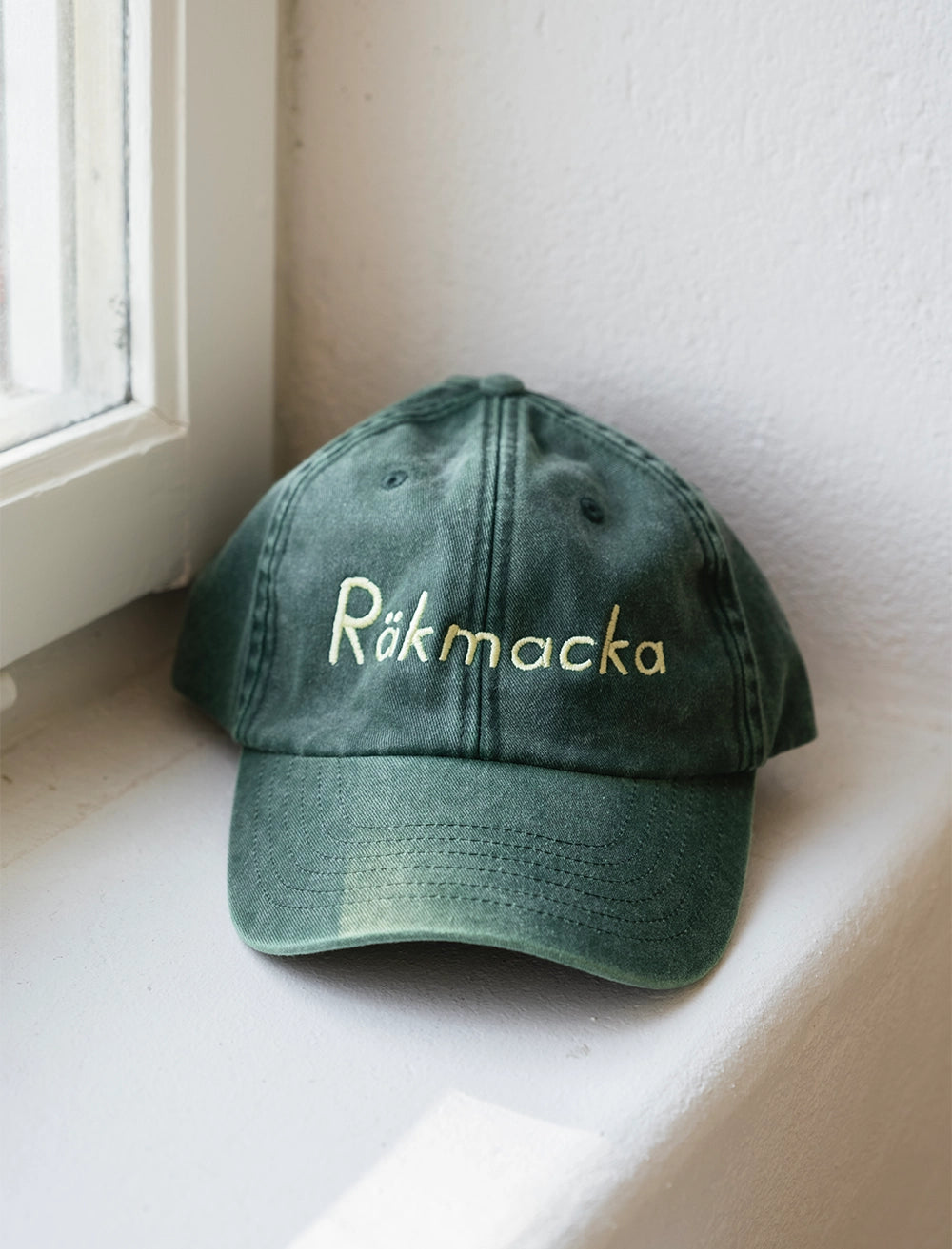 RÄKMACKA KEPS, WASHED - Vintage Green