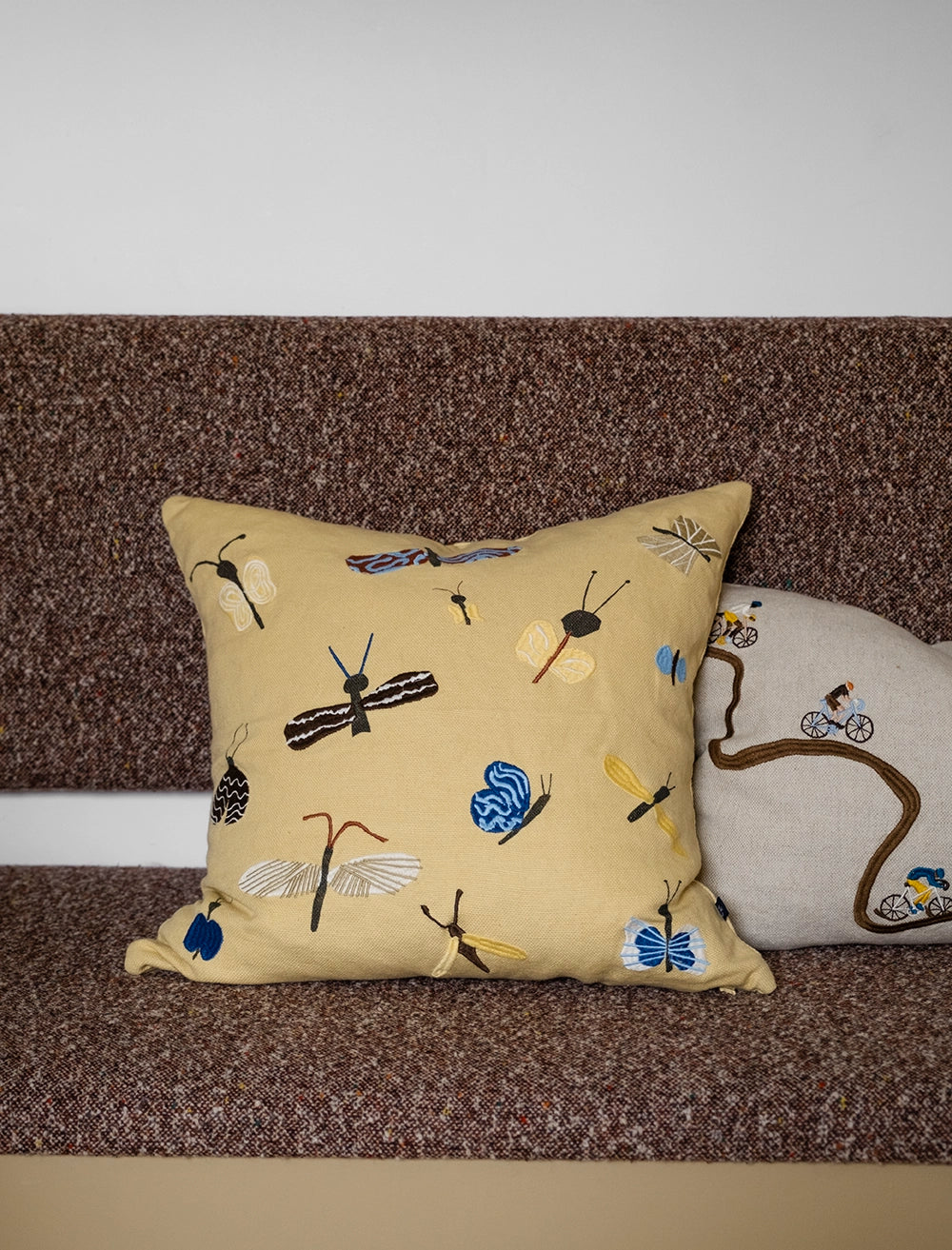 DRAGON BEETLE EMBROIDERED PILLOWCASE