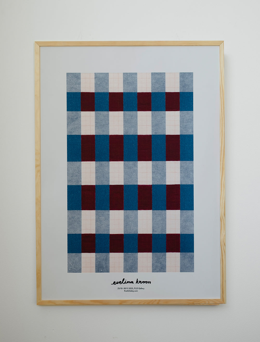 EVELINA KROON EXHIBITION POSTER - 50x70 CM