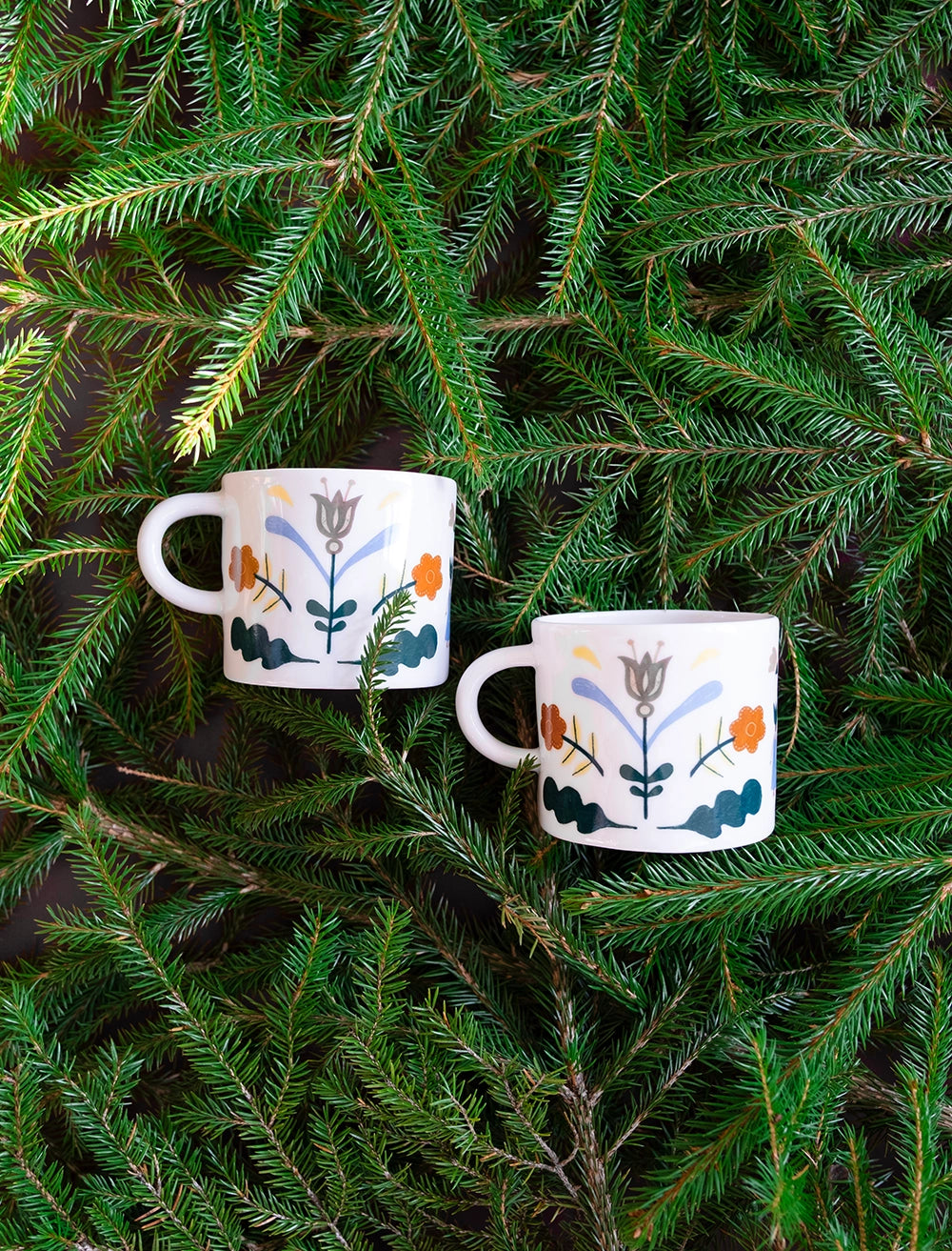 KURBITS CUP WITH EAR, WHITE