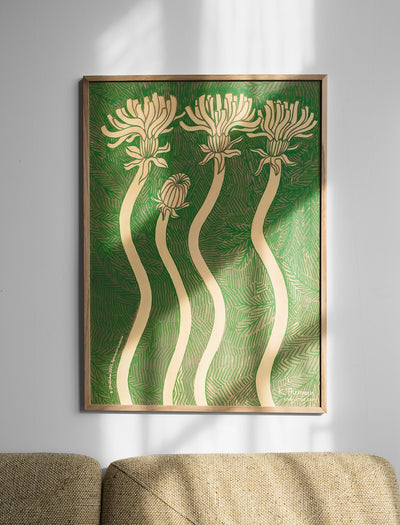 KRISTINE THENMAN MASKROS POSTER – 50x70 cm