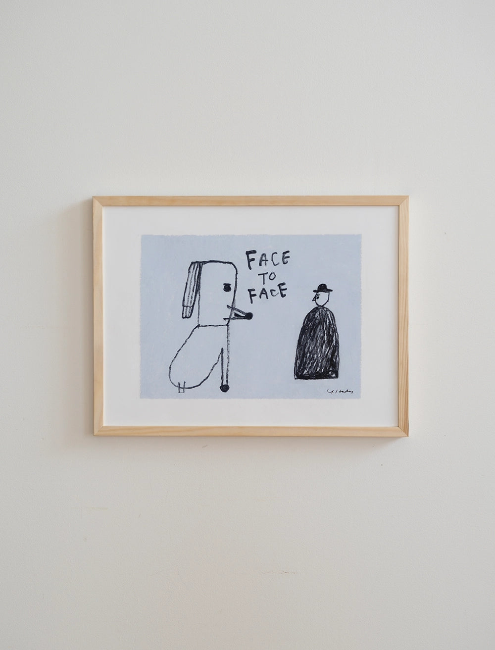 FACE TO FACE POSTER - 30 x 40 cm