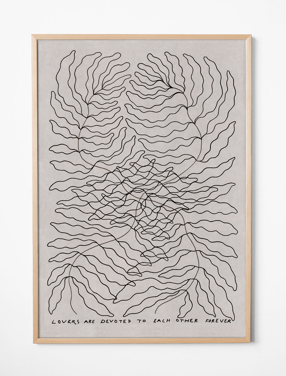 LOVERS POSTER - 70x100 cm