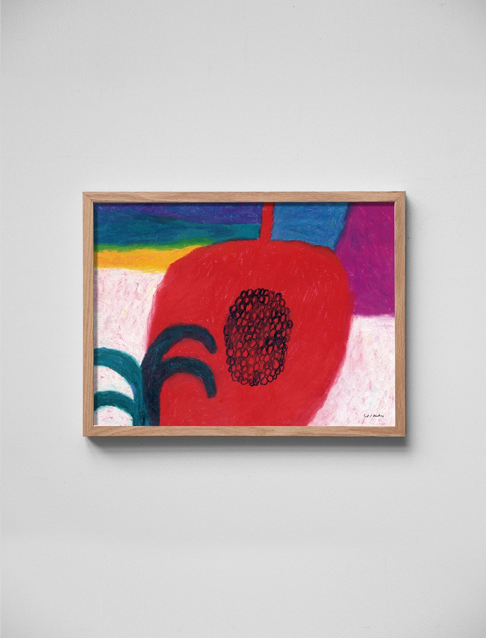 SUNDAY APPLE POSTER - 30×40 cm