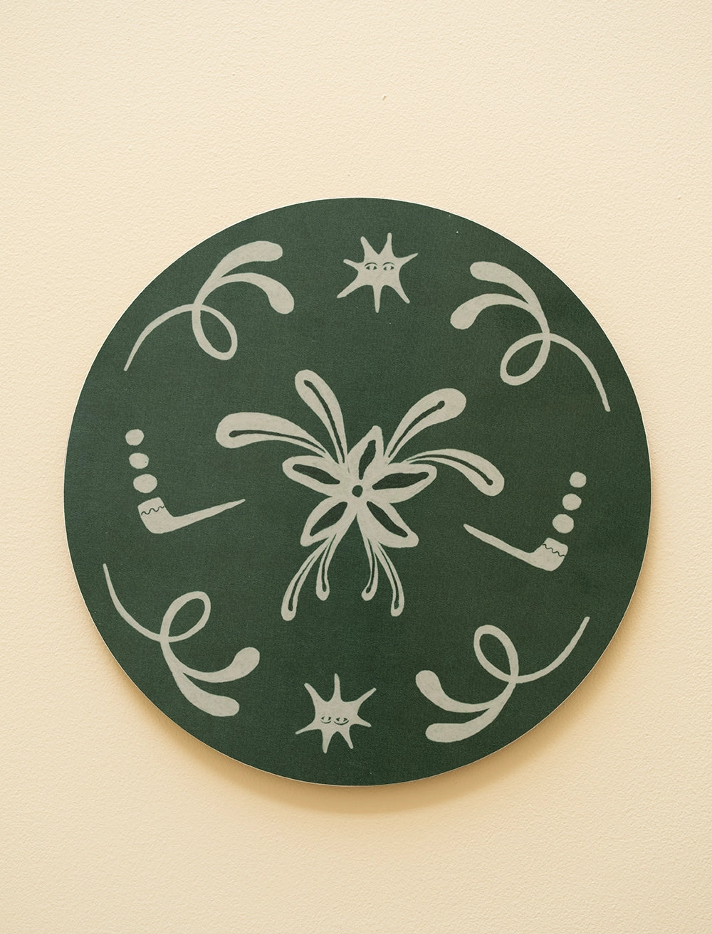 HÖGTID POT MAT, GREEN