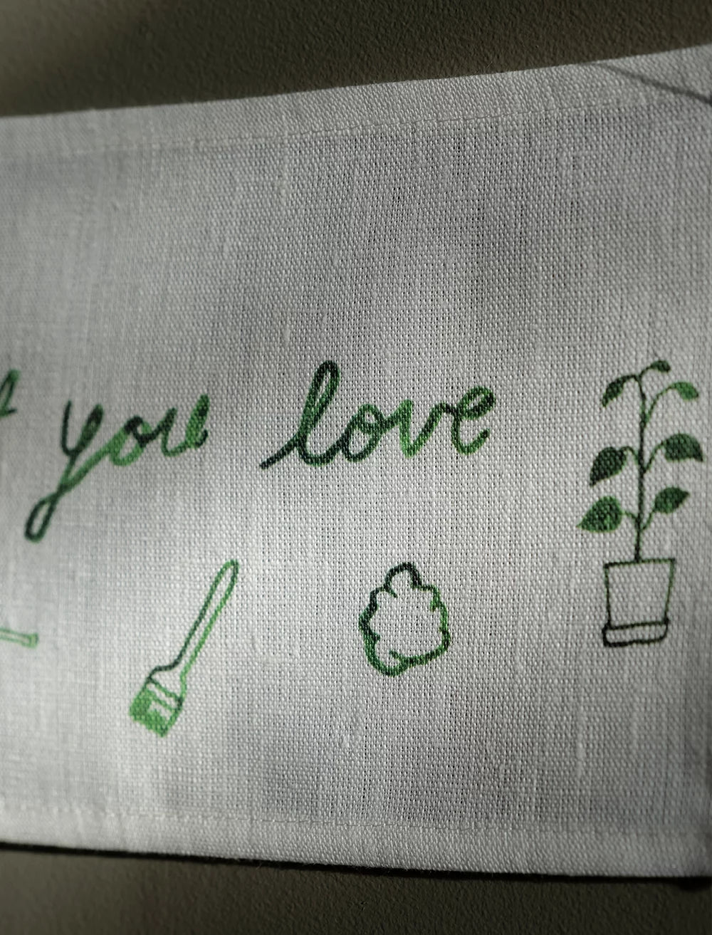 DO MORE OF WHAT YOU LOVE WALL HANGING