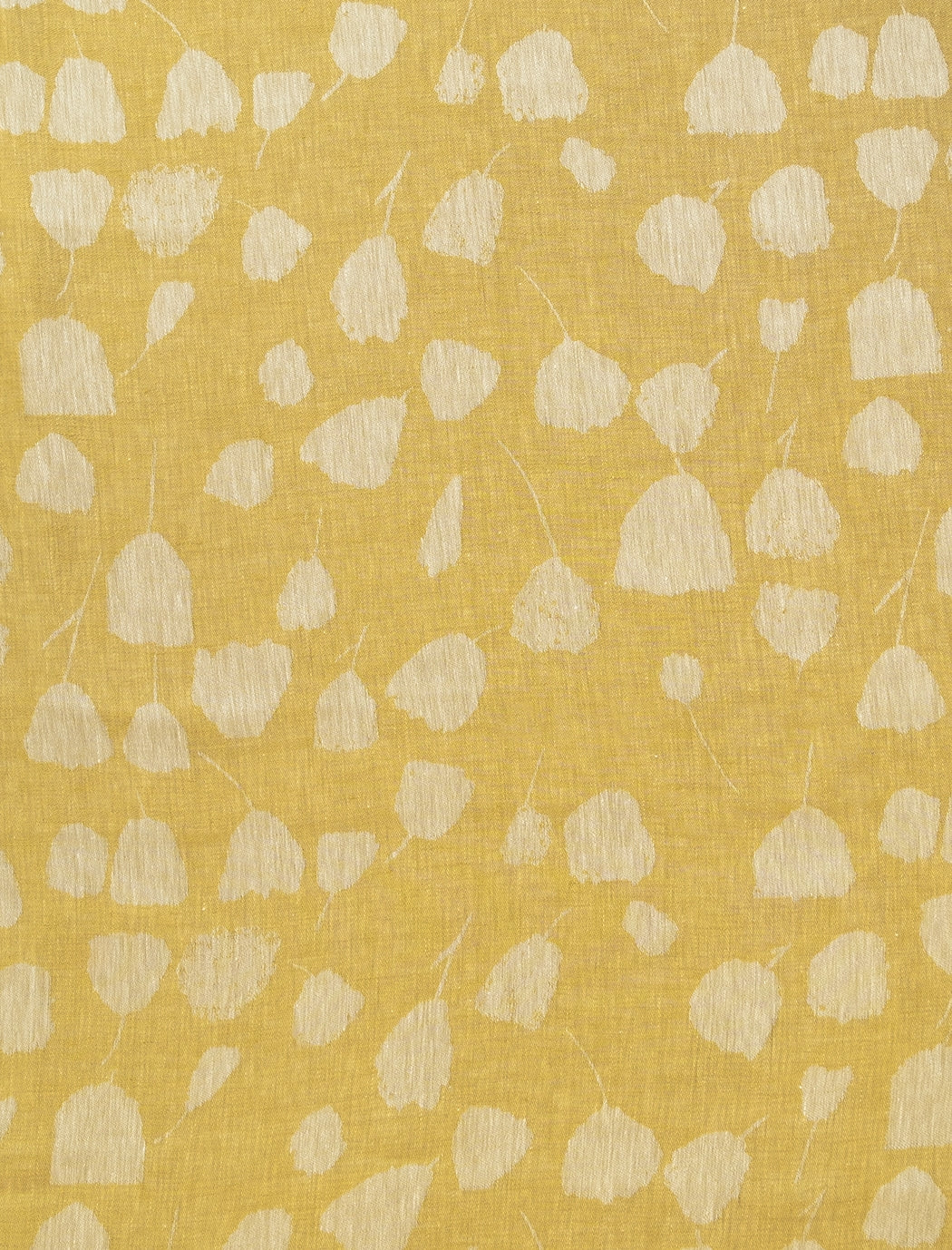 BOUQUET LINEN BY THE METRE, YELLOW