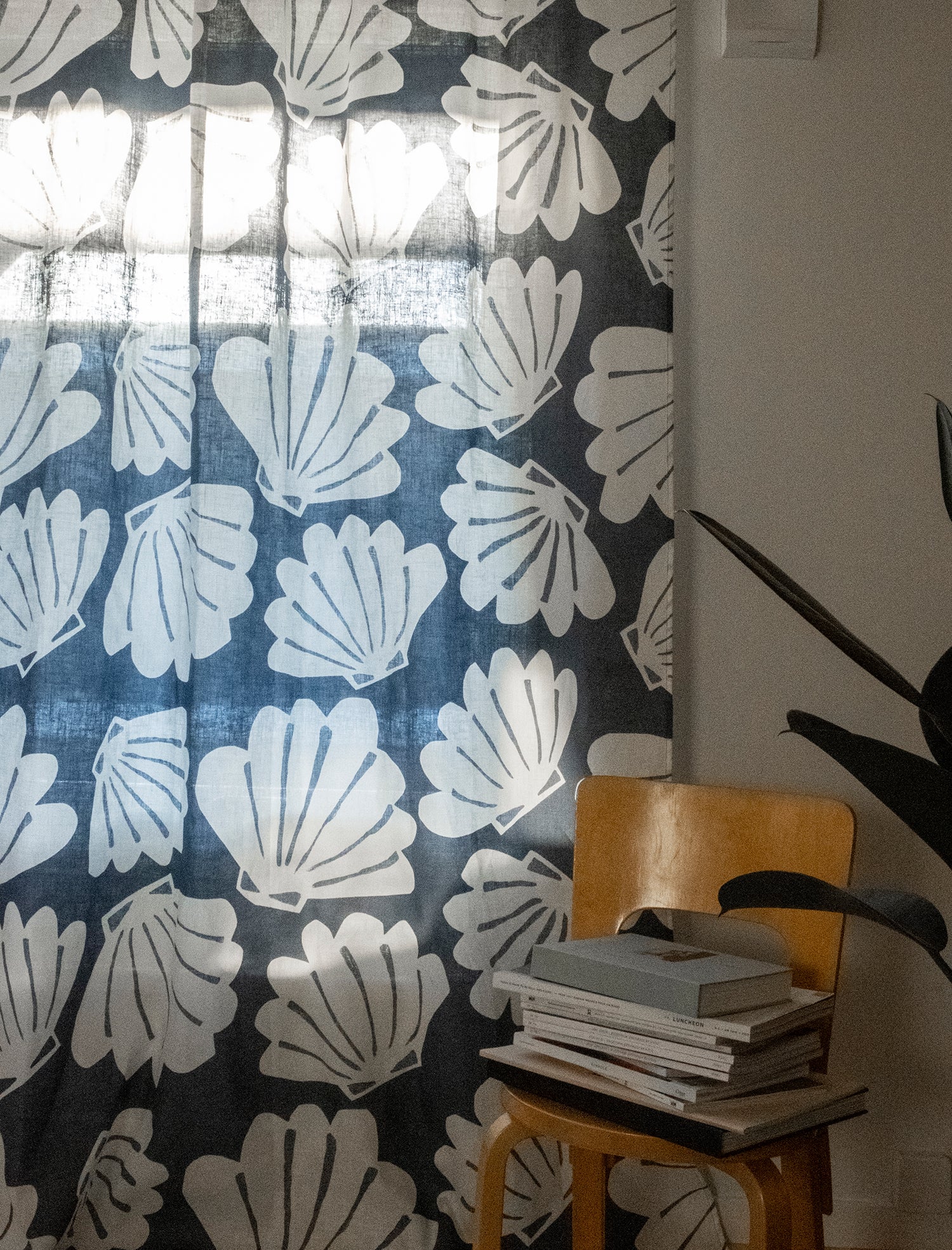Snail Linen Curtain