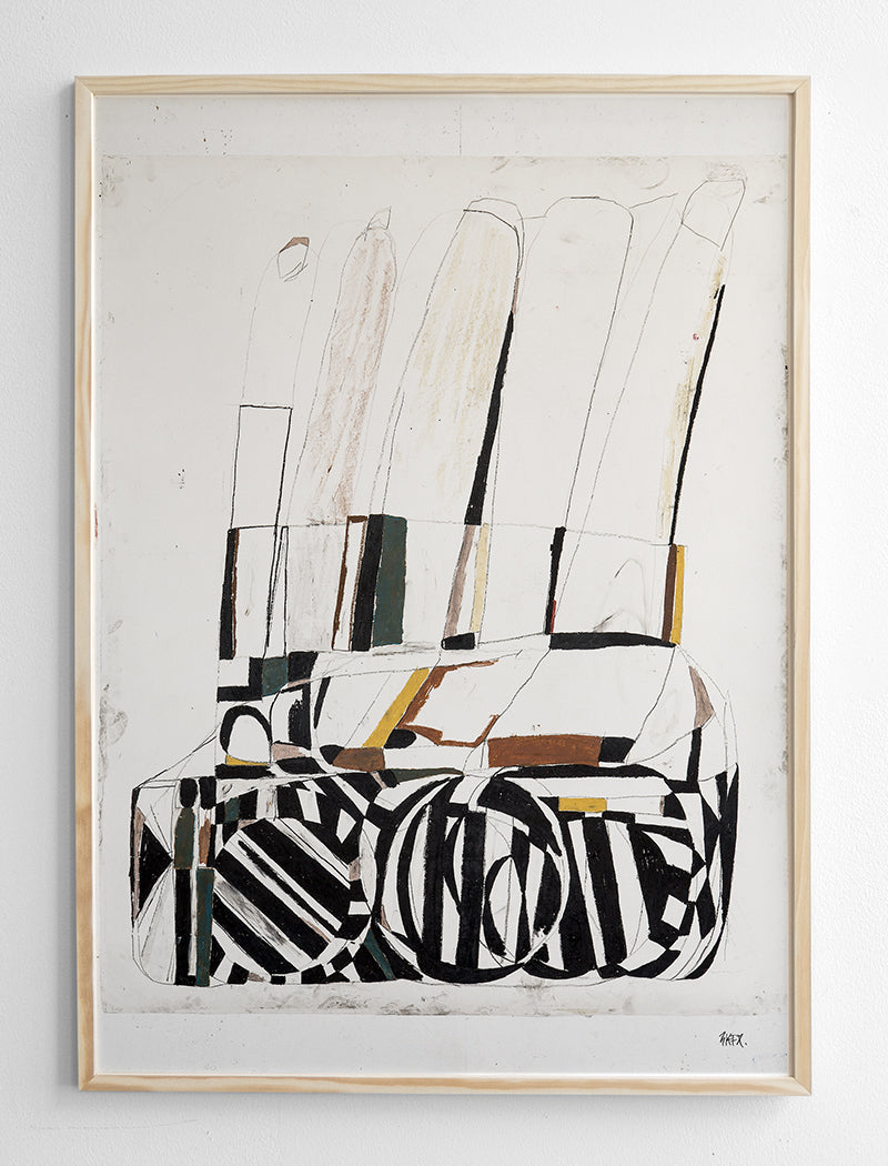 TAKES TIME TO PASS POSTER - 70x100 cm