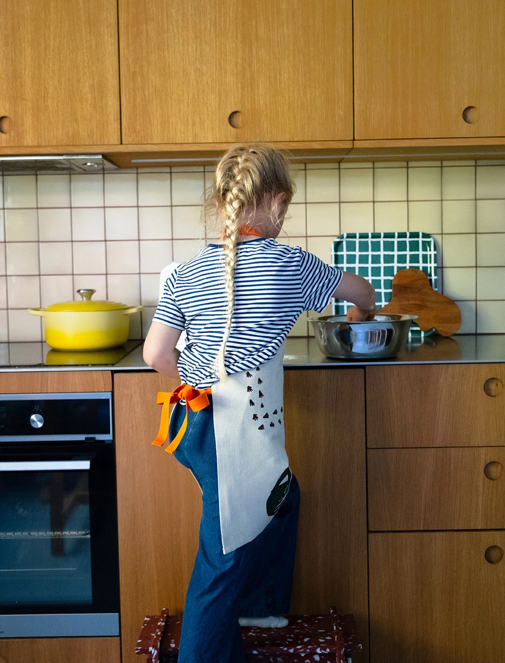 CAT AND MOUSE CHILD APRON