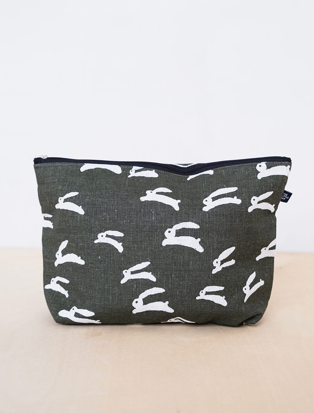 RABBIT POUCH LARGE, GREEN