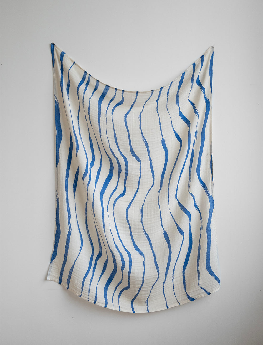 VÅG MUSLIN SHAWL, BLUE