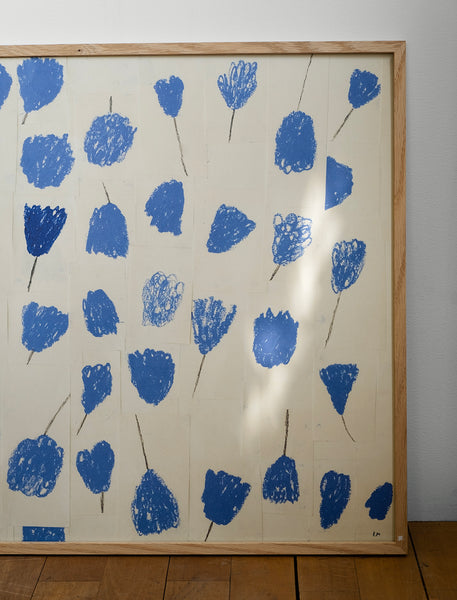 BOUQUET, BLUE POSTER – FINE LITTLE DAY