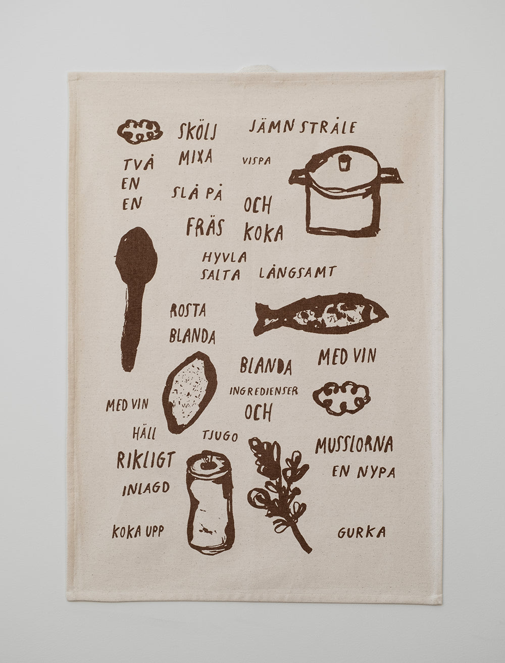 VEG'N' TEA TOWEL