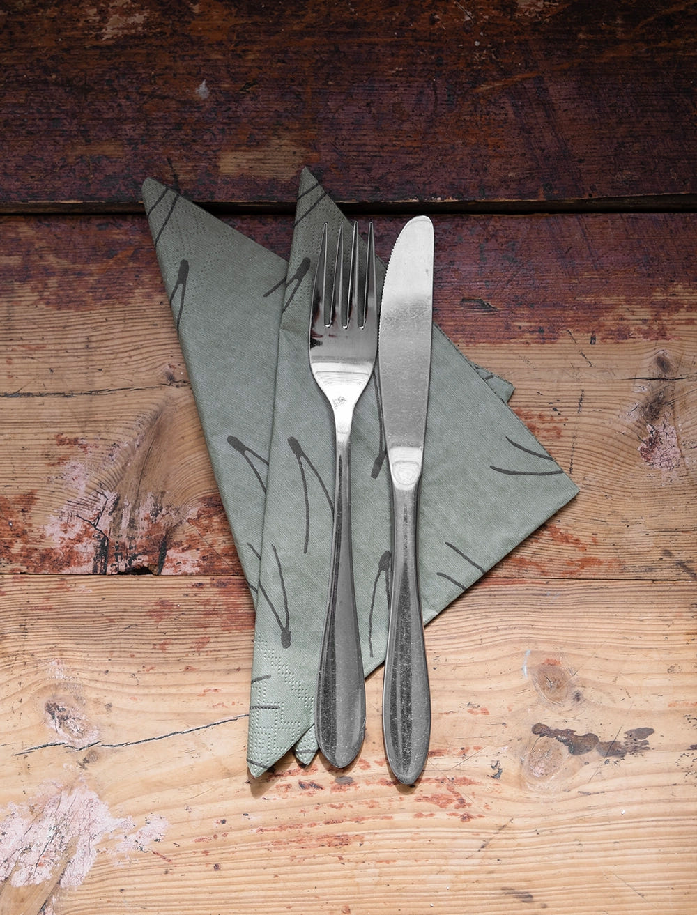 BARR PAPER NAPKIN, GREEN