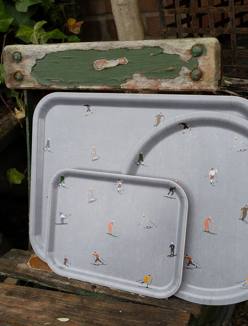 SKIERS SMALL TRAY