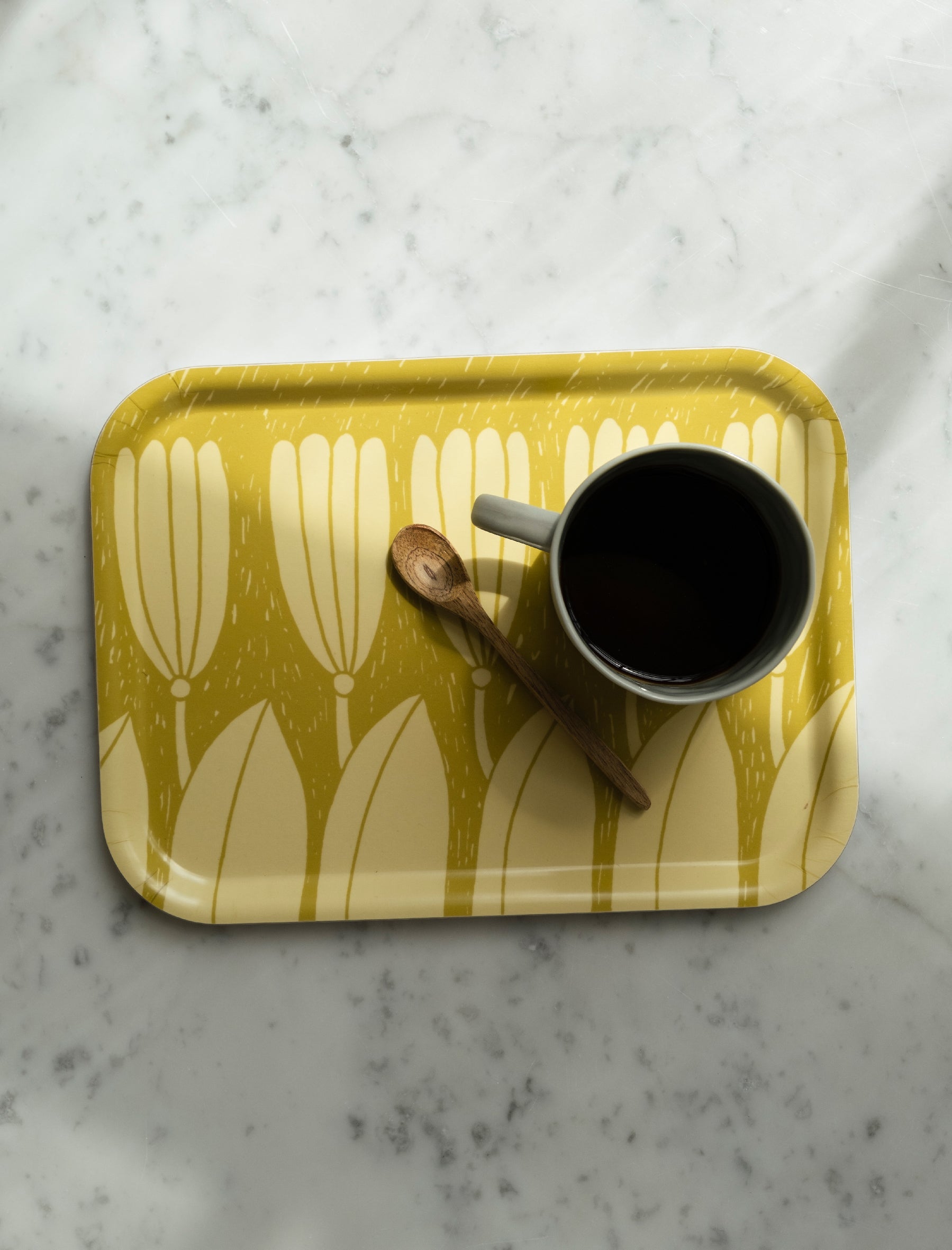 KROKUS SMALL TRAY, YELLOW