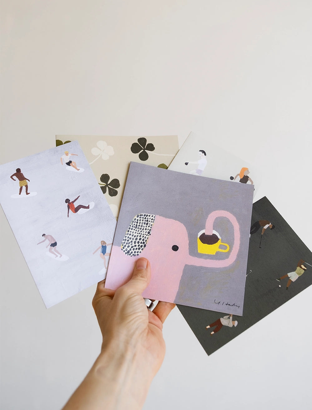 C'EST BON FOLDED CARD E56 WITH ENVELOPE