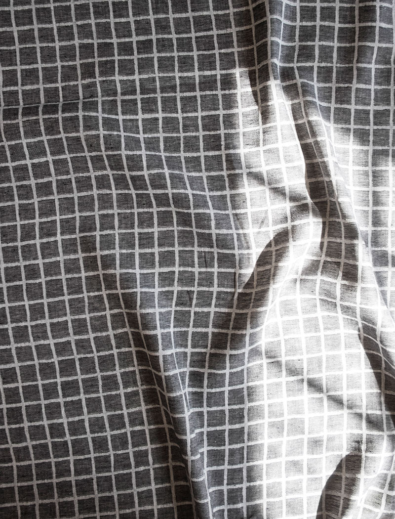 RUTIG FABRIC BY THE METRE, BLACK