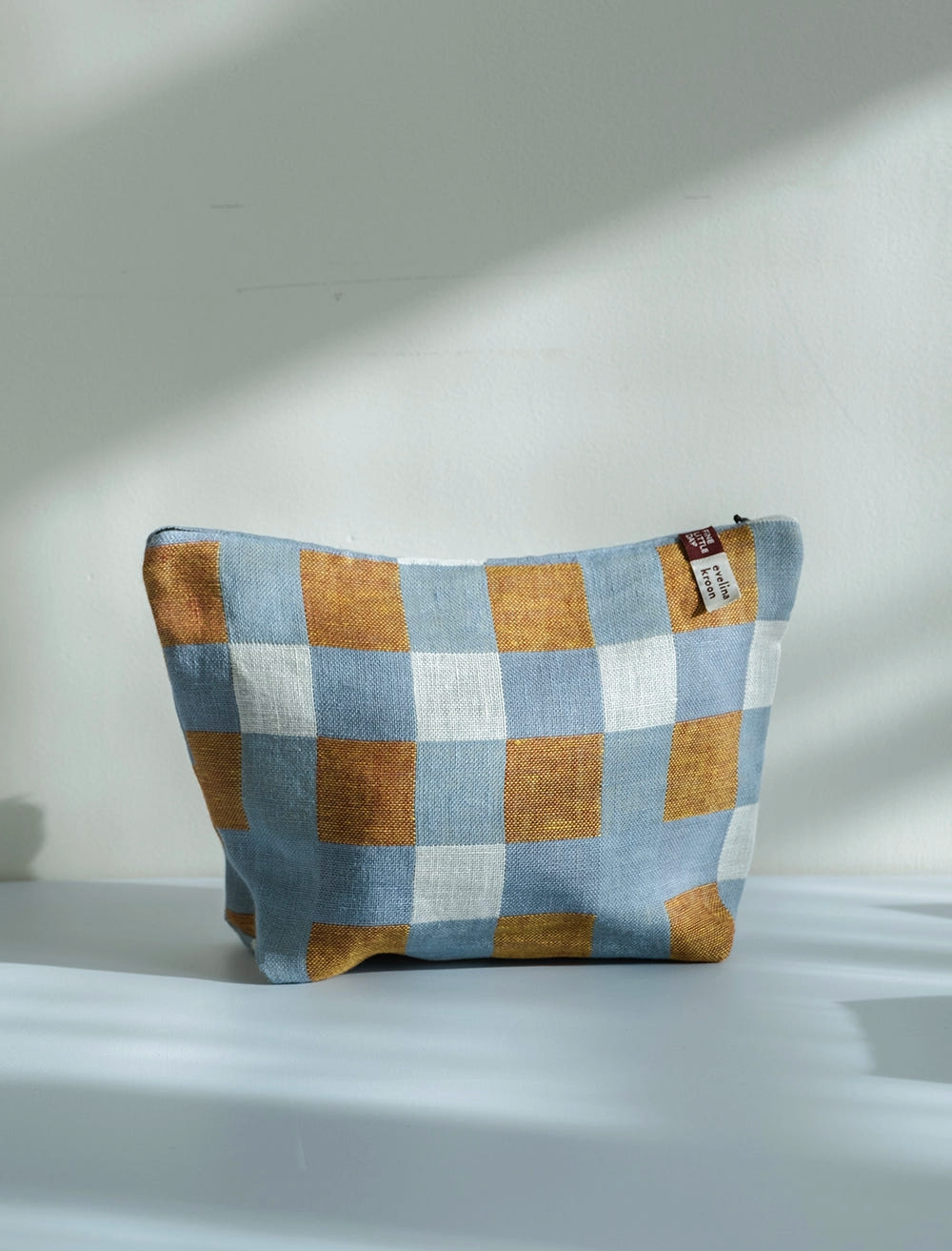 RUTAN WOVEN POUCH, OAT