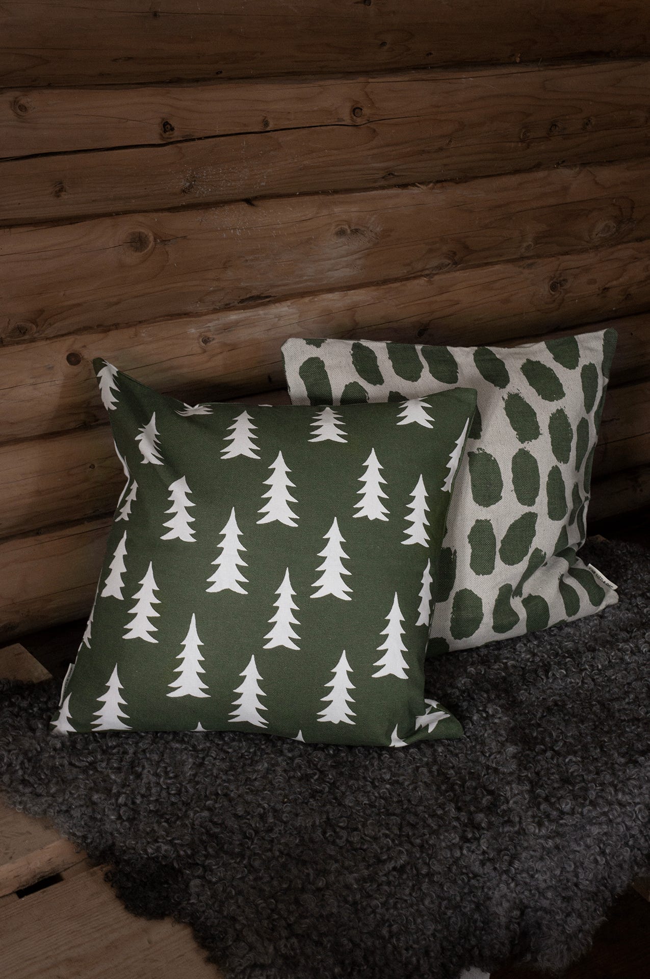 GRAN CUSHION COVER, OLIVE