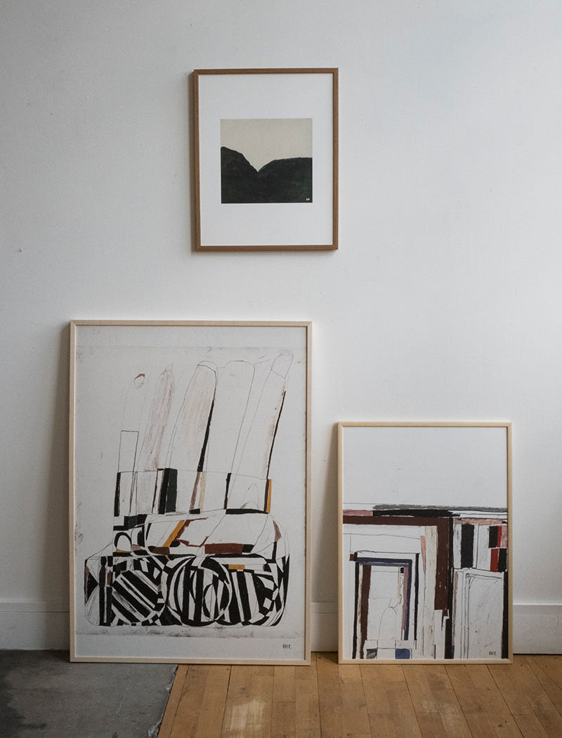 TAKES TIME TO PASS POSTER - 70x100 cm