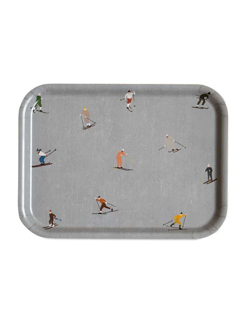 SKIERS SMALL TRAY