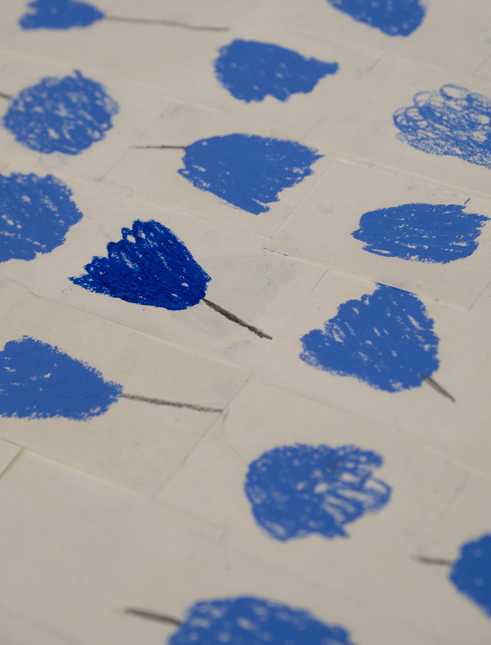 BOUQUET, BLUE POSTER