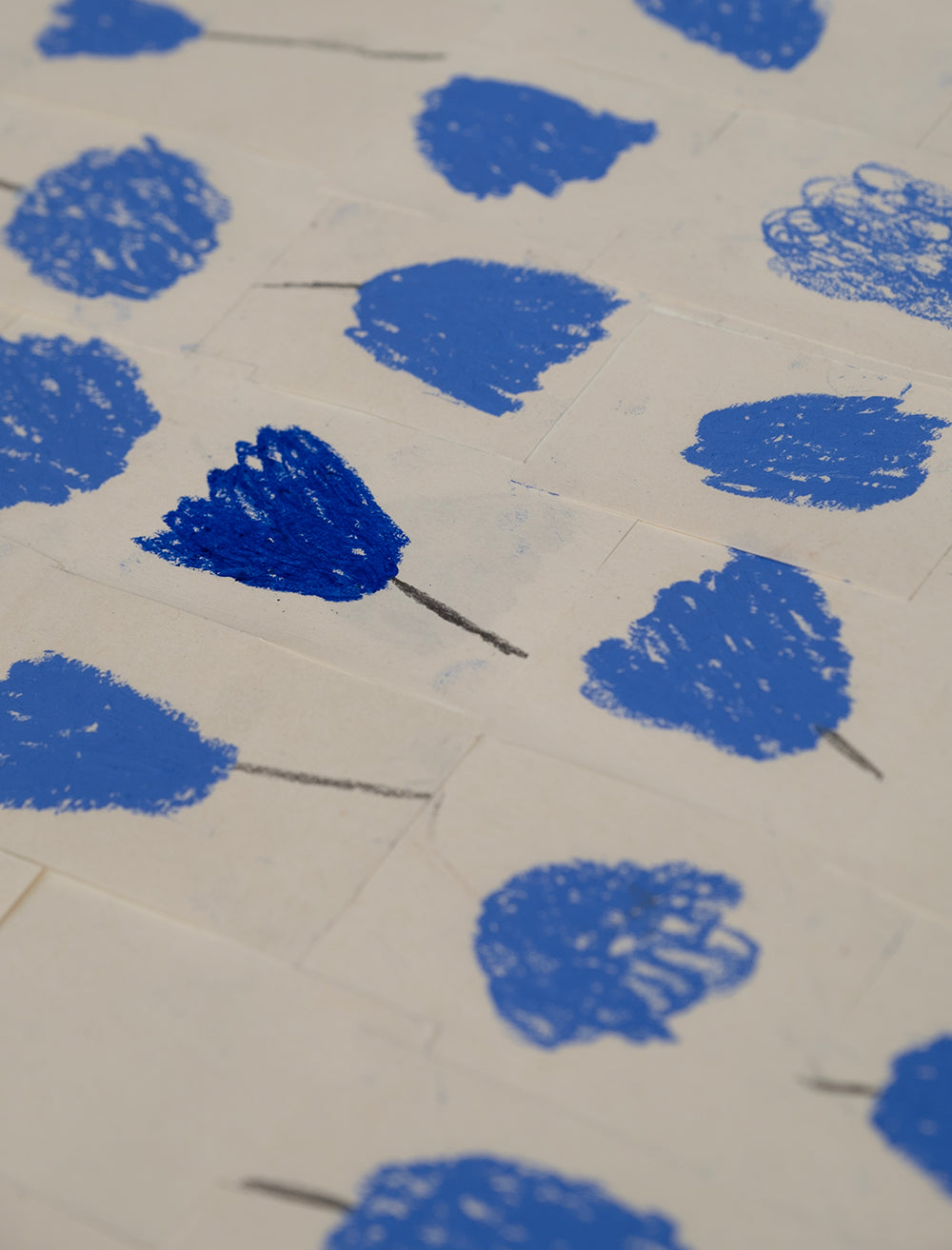 BOUQUET, BLUE POSTER