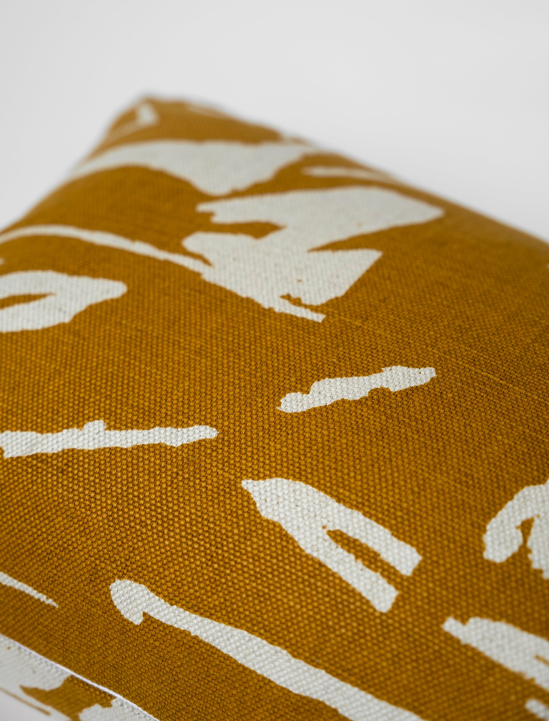 THE LIGHT CUSHION COVER, MUSTARD