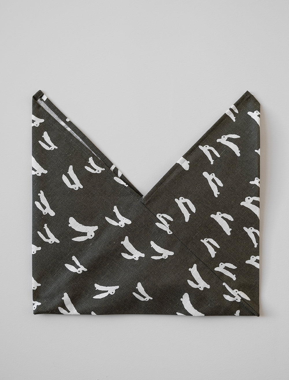 RABBIT TIE BAG, GREEN