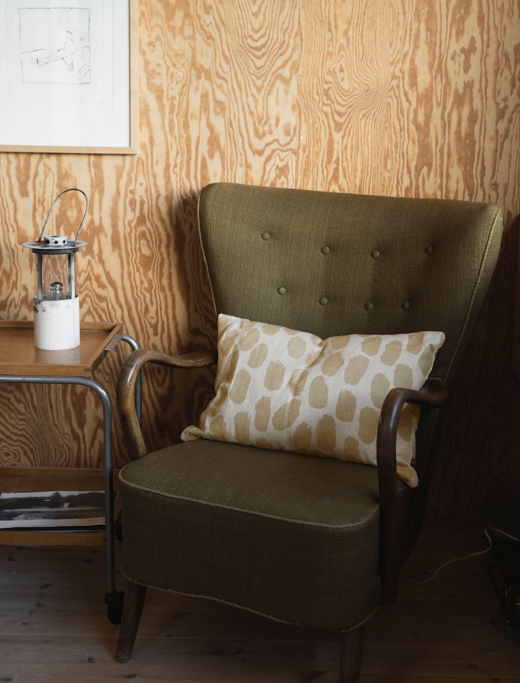 DOTS KISSENBEZUG, SAND 38x58 cm