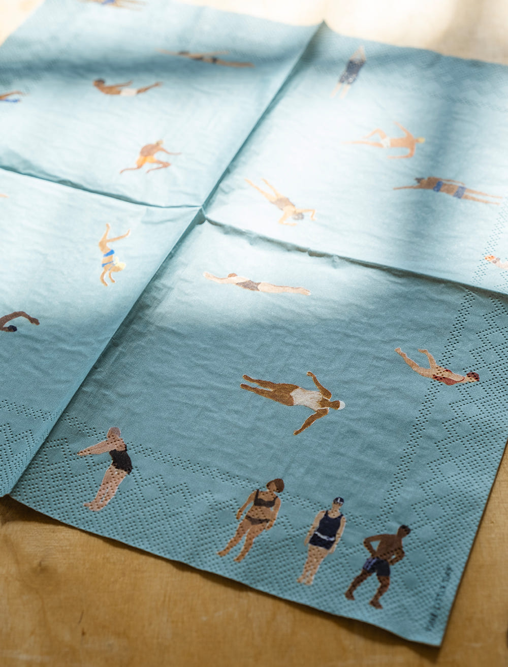 SWIMMERS PAPER NAPKIN