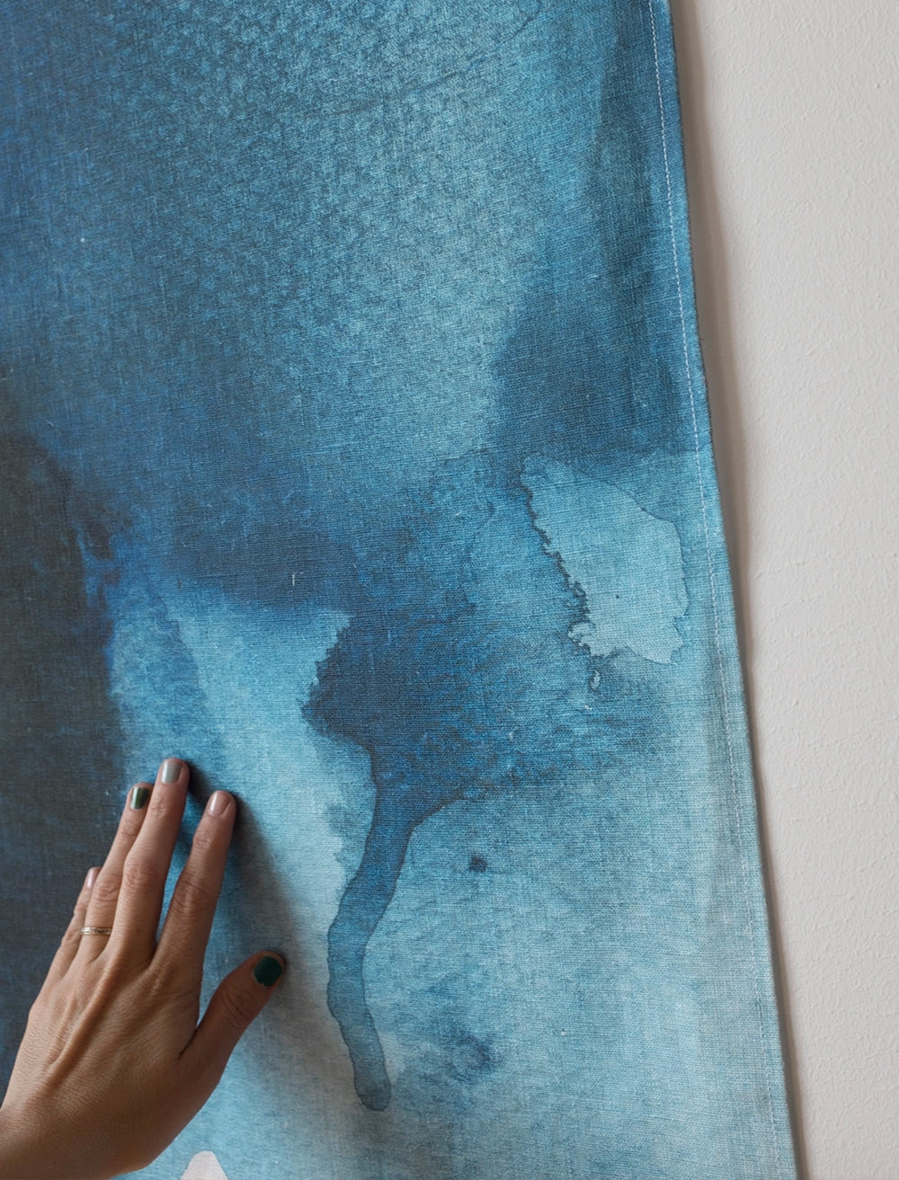 STORM WALL HANGING, BLUE