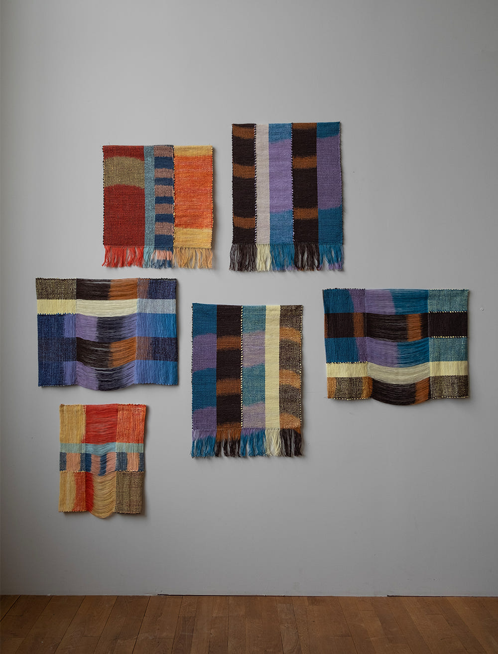 STRIPE II WOVEN WALL HANGING