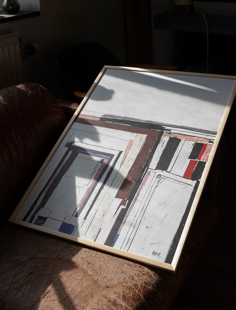 WE ONLY GO OUT AT NIGHT POSTER - 50x70 cm