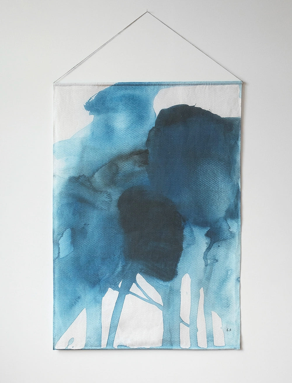 STORM WALL HANGING, BLUE