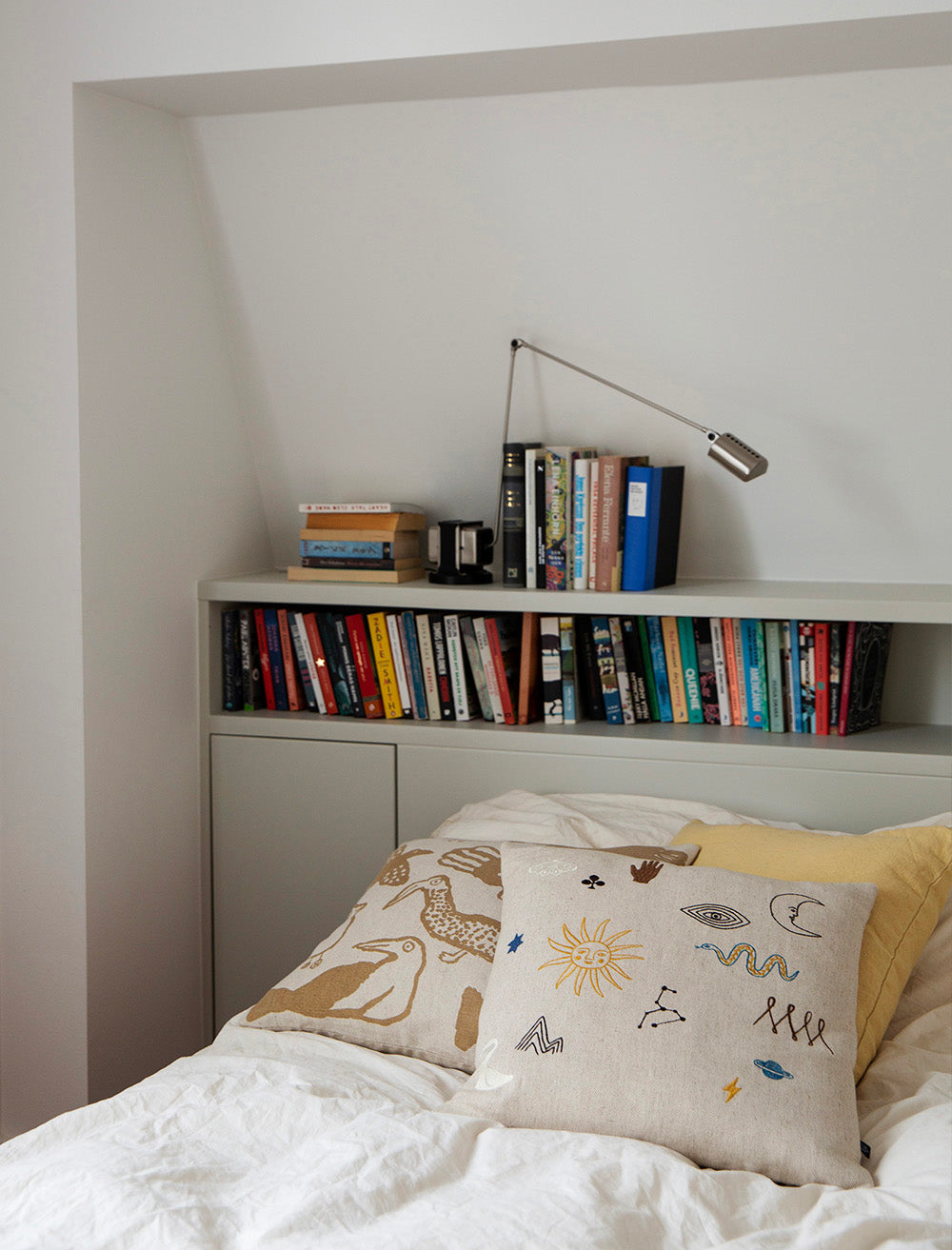 TORI CUSHION COVER, MUSTARD