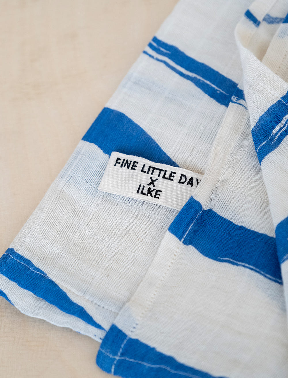 VÅG MUSLIN SHAWL, BLUE