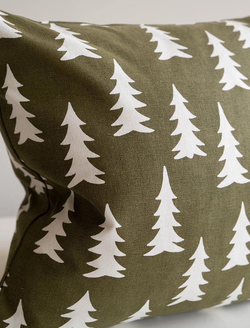 GRAN KISSENBEZUG, OLIV