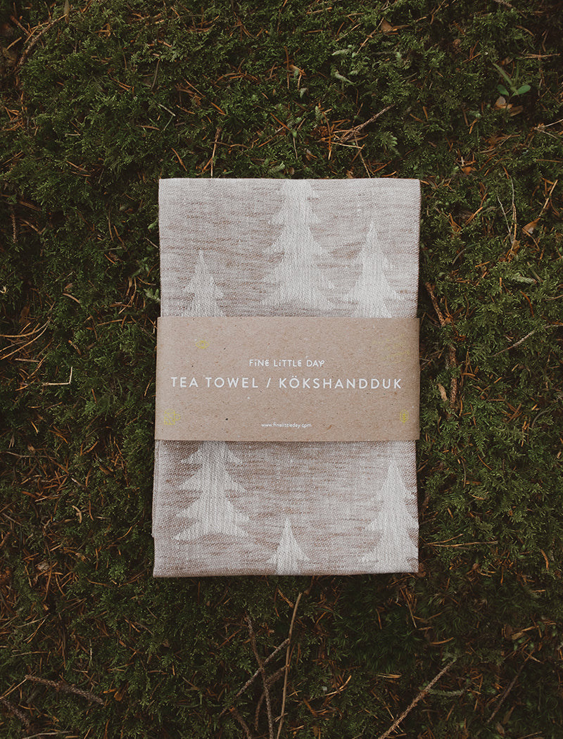 GRAN LEINEN GESCHIRRTUCH, SAND