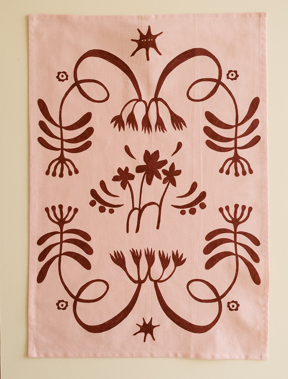 HÖGTID TEA TOWEL, PINK