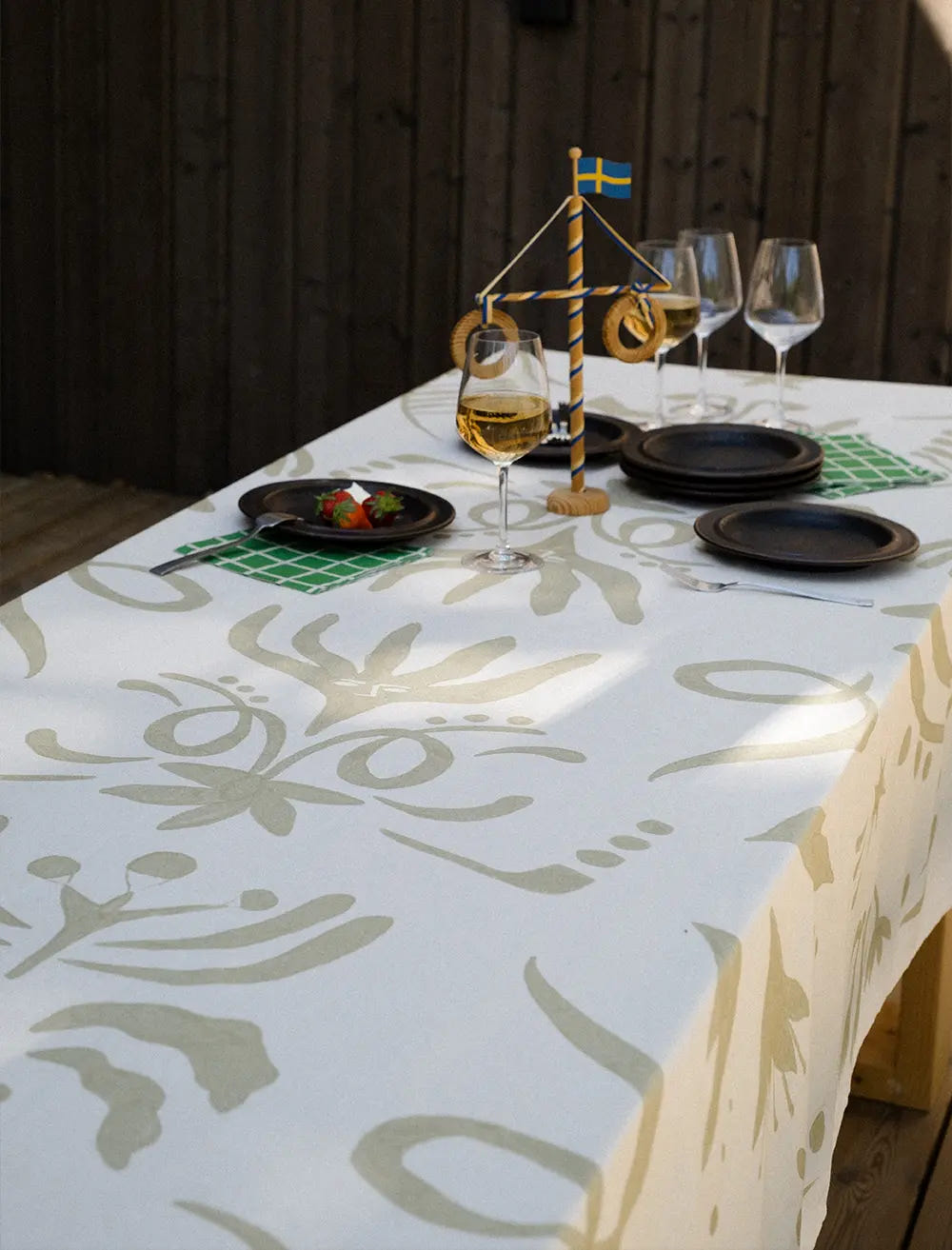 HÖGTID TABLECLOTH, BEIGE