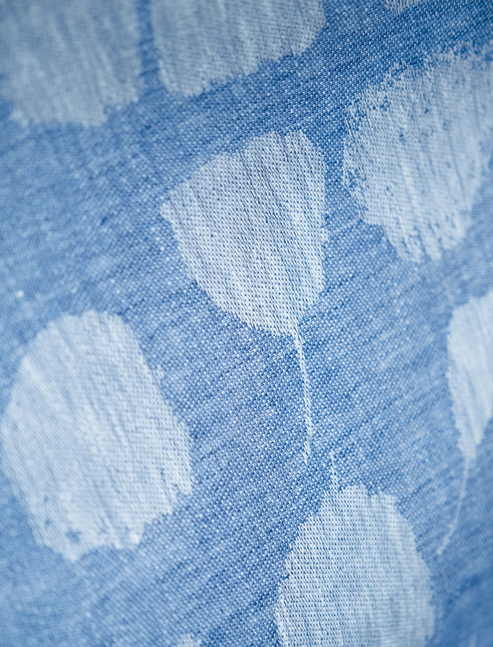 BOUQUET LEINENSTOFF, BLAU