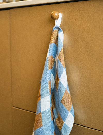 RUTAN WOVEN LINEN TOWEL, OAT