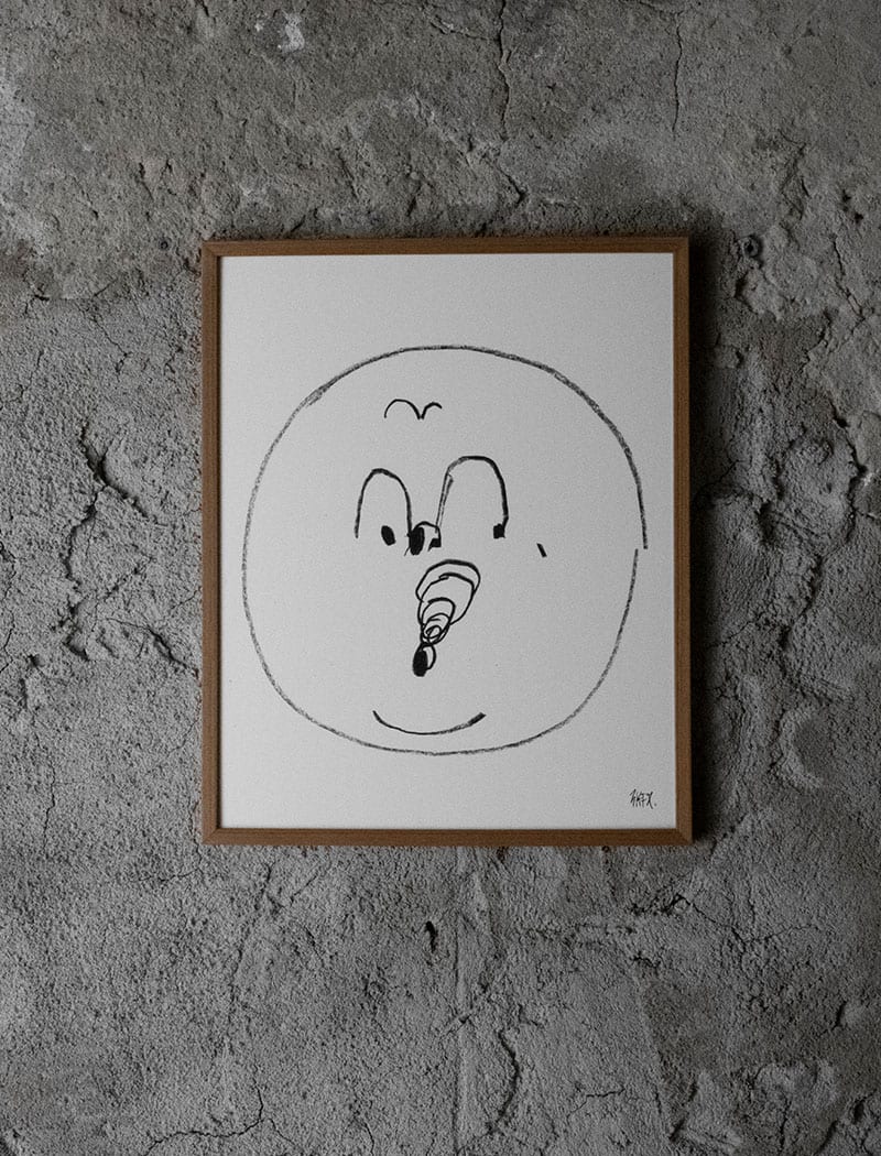 BUBBLES POSTER - 40x50 cm