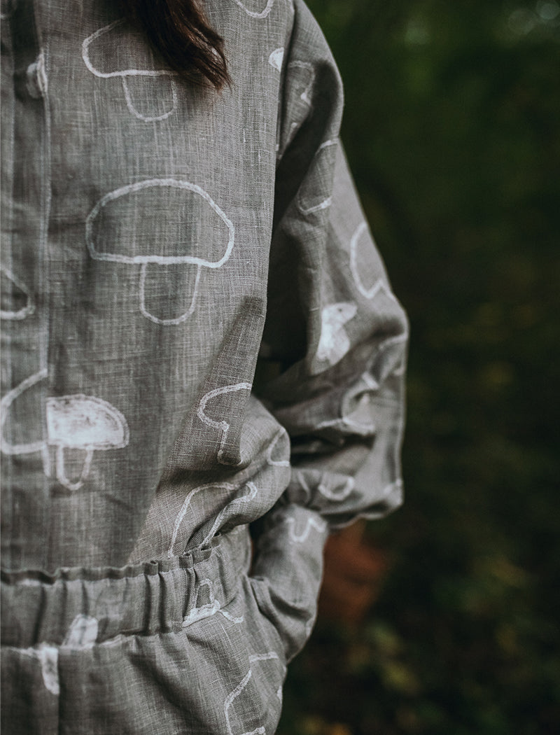 MUSHROOM FABRIC BY THE METRE