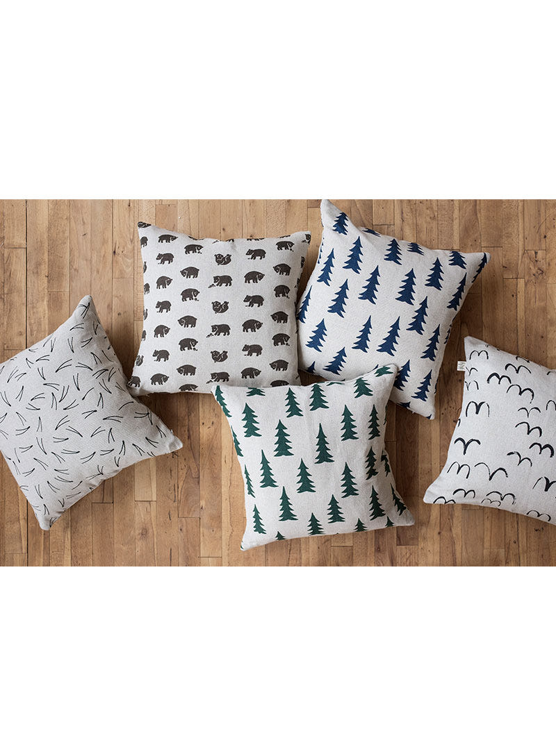 Barr Cushion Cover, Black