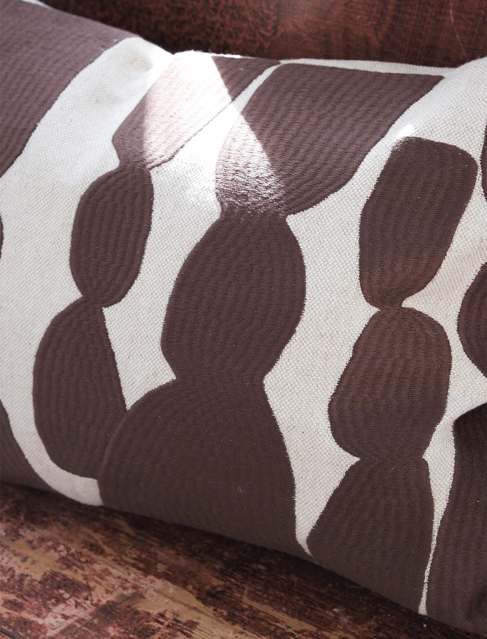 BOWIE BRODERAT KUDDFODRAL, MOCCA